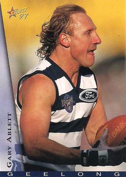 1997 Select AFL Ultimate Series #80 Gary Ablett Sr. Front